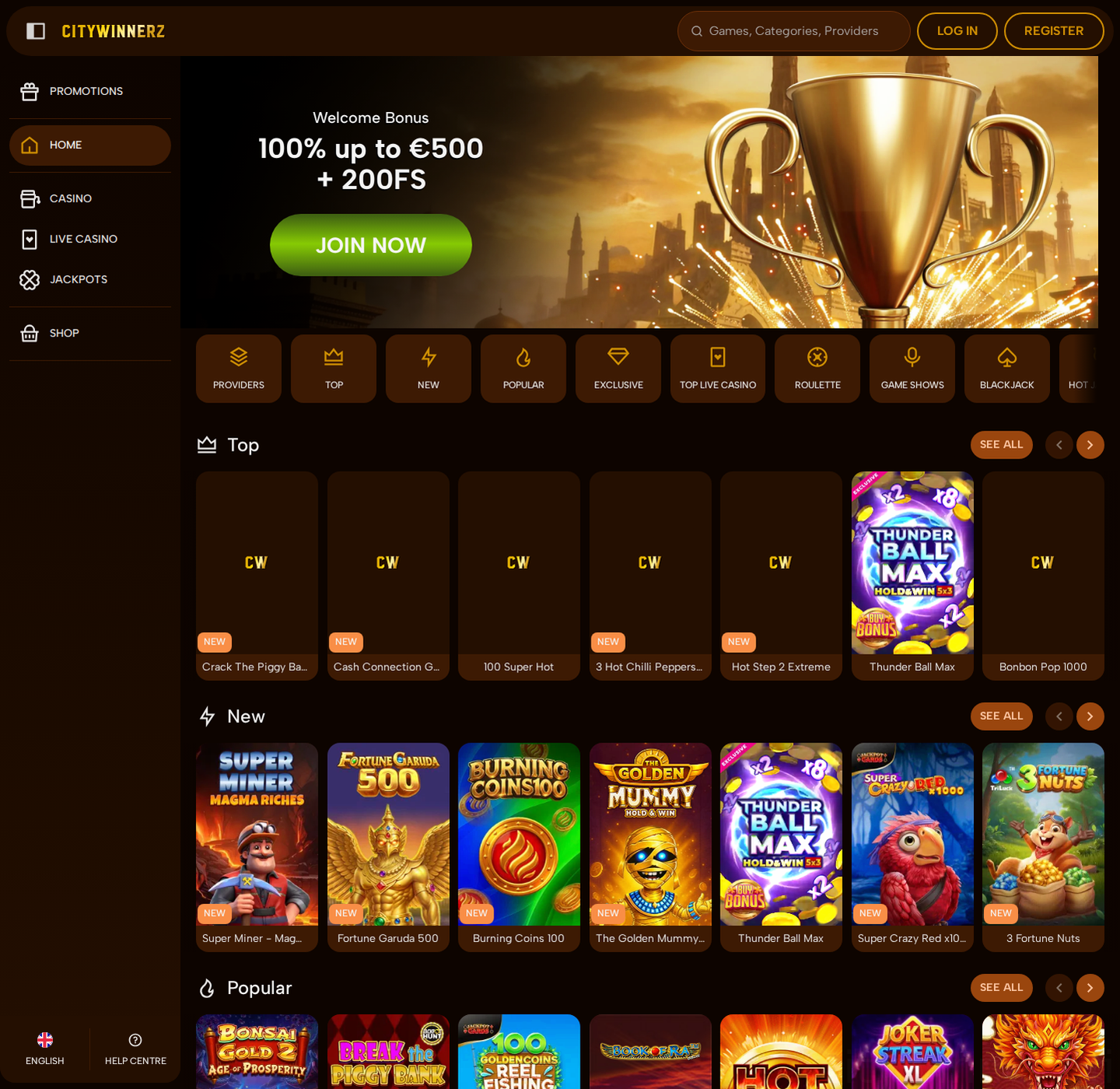 citywinnerz casino Casino